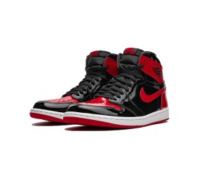 Air Jordan 1 Retro High OG Bred Patent